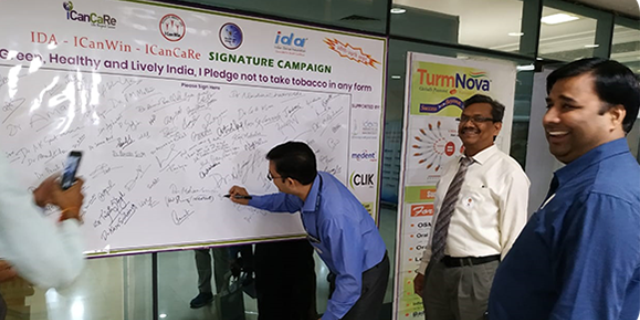 Signature Campaign UP Dental Show